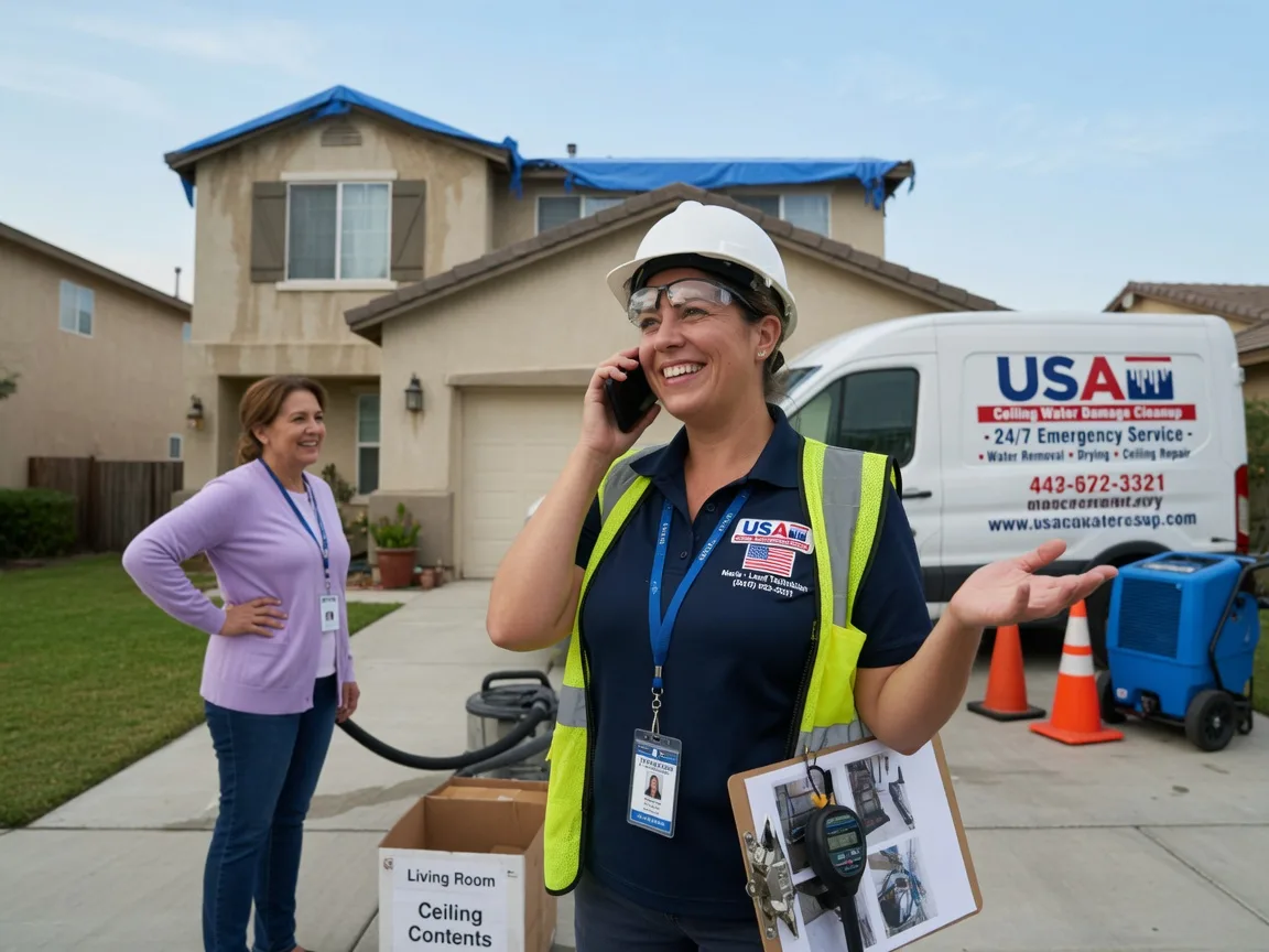 Ceiling Water Damage Restoration Steele, AL FAQs